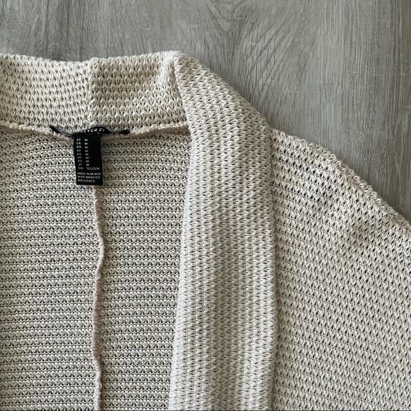 Cream Knit Cardigan - Picture 4 of 4